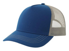 Atlantis Unisex Vuxen Rapper 5 Panel Canvas Återvunnen Truckerkeps