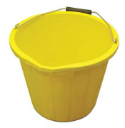 Faithfull Kraftig Hink 14 Liter (3 Gallon) - Gul One Si Multi Colour One Size