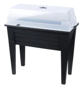 Pro Garden odlingsbord med lock 78x40x83 cm antracit