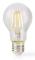 Nedis LED Glödlampa E27 | A60 | 7 W | 806 lm | 2700 | Dimbar | Varm Vit | Retrostil | 1 st