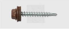 Borrskruv 4,8 mm 25 mm utvändig sexkant stål zinkförzinkt (100 st.)
