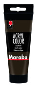 Marabu - Tube AcryColor Mörkbrun Färg - 100ml