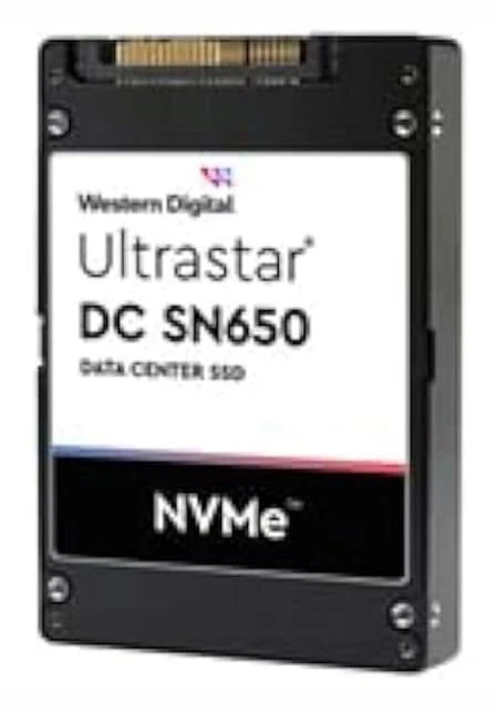 SSD intern - WESTERN DIGITAL - Wd ultrastar dc sn650 wus5ea176esp5e3 - 7,68 To - U.3 PCIe 4.0 (NVMe)