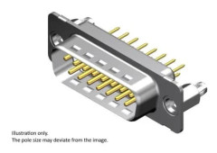Molex 1731091901 D-SUB kontaktdon, poler: 25, lödpinnar, 1 st