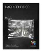 Wacom Felt pen nibs - Digital pennspets (paket om 5) - för Intuos4 Large, Medium, Small, Wireless, X-Large