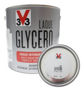 Lack Glycero - V33 - Blank Vit - 0,5L - Enskikts - Inomhus/Ute
