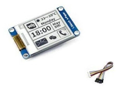 1,54 tum E-Paper Display Skärm Panel Modul Upplösning 200x200 3,3v E-Ink elektronisk skärm med inbyggd styrenhet SPI Interface