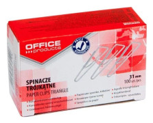 Office Products triangelsprintar 31 mm 100 st silver