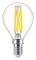 Philips LED E14 Klot 40W 470 lm Klar Dimbar