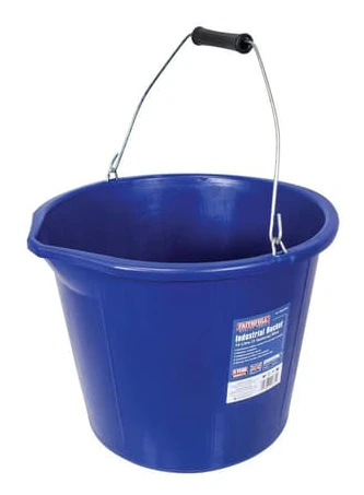 Faithfull Hink för Byggindustri 14 Liter (3 Gallon) - Blå Blue One Size