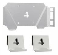 Väggfäste Bundle för PS4 Pro - Vit