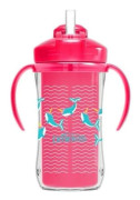 TC01201 Termokopp med sugrör 300 ml rosa + 12 mån.