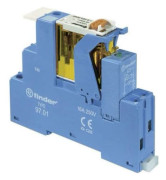 Finder 4C.01.9.024.0050 reläkomponent - märkspänning: 24 V/DC - brytström (max): 16 A - 1 x växlande kontakt (1 st)