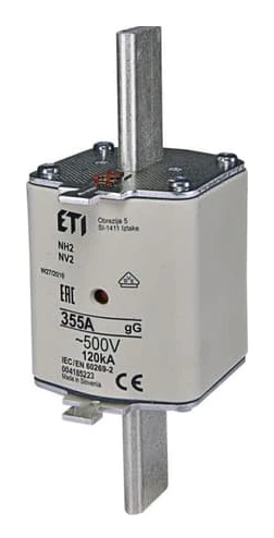 Eti-Polam säkringsinsats NH2 gG 80A/500V 004185239