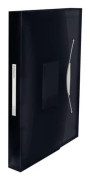 Esselte Vivida - Dokumentplånbok - expanderar - 6 utrymmen - för A4 (210 x 297 mm) - kapacitet: 300 ark - tabbad - intensivsvart
