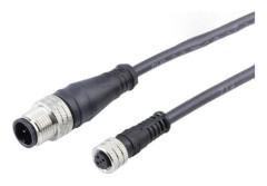 Molex 1200878406 Sensor-, ställdonskontakt, Sockel , Kontakt 1,00 m Polantal (RJ): 3 1 st