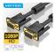 VGA-kabel - VENTION - 5m - 1080P HD - Flätad - Anti-interferens