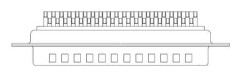 Molex 1731130066 D-SUB-kontakt Antal poler: 78 Lödhuvud 1 st