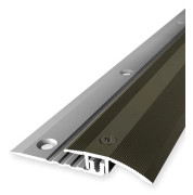 PROVISTON Övergångsprofil Kompensation i vinyl l 33 mm Kompensation i H 4 - 9.5 mm L 1000 mm Profil i aluminium Brun...