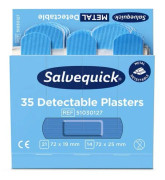 Plåster Detectable refill blå 35/fp 6st