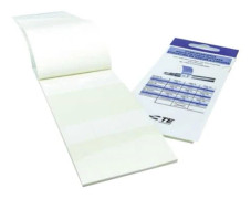 TE Connectivity kabelmärkning 6-1768048-2 TKM150-N – 25 x 25 mm, vit märkyta, 30 st
