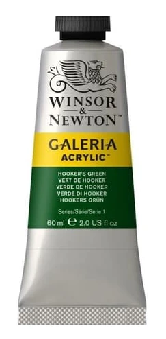WINSOR & NEWTON AKRYLFÄRG GALERIA 60ML HOOKERS GREEN 311