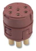 Lapp EPIC SIGNAL M23, Rak, Honkoppling, 150 V, 18 A, Brun, Metall