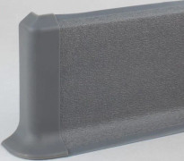 Yttervinklar för PVC-list 12.8 x 60 mm grå PROVISTON