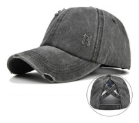 Solid Color Pure Cotton Baseball Cap - Unisex Design, Highly Breathable and Sweat-Wicking, Comfortable and Durable, Fits All Sizes gray