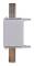 Eti-Polam industriell smältsäkringsinsats trög KOMBI NH1C gG 20A/500V WT-1C 004184206