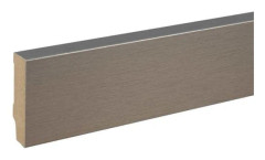 Plint 16 x 58 x 2500 mm Plint MDF Stål Fyrkantig av PROVISTON