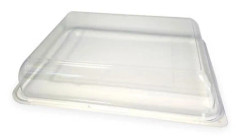 Lock K 534501-1 34,5x26,5x6,4 cm liten fyrkant APET klar 45398, 140 st/fp