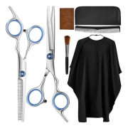 Hairdresser Set with Apron, Scissors, Hair Comb - 7-piece