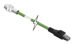 Molex 1201080252 Sensor-, ställdonskontakt, Sockel , Kontakt 1,00 m Stiftantal (RJ): 4 1 st