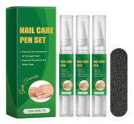 Nagelvårdspennset, återfuktande, fuktgivande, bekvämt, slätt och texturerat dagligt nagelvårdsset.