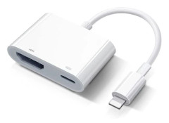 iPhone iPad HDMI-adapter TV Lightning till HDMI Plug and Play-kabel