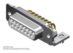 Molex 1731091896 D-SUB-kontakt Stiftantal: 9 Lödstift 1 st