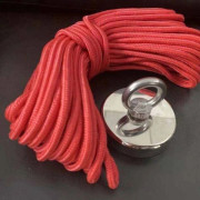 Kraftfull Neodym Magnet Ringmutter 70mm Lyftkraft 160kg Magnetfiske Upphängning