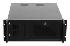 Netrack Server Case - Kan monteras i rack 4U - utökad ATX - svart