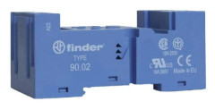 Finder 90.02 relä sockel, passar till Weg-serie CWC12, Finder 60.12 Tray
