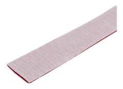 StarTech.com 25ft Hook and Loop Roll, Cut-to-Size Reusable Cable Ties, Bulk Industrial Wire Fastener Tape / Adjustable Fabric Wraps Red / Resuable ...