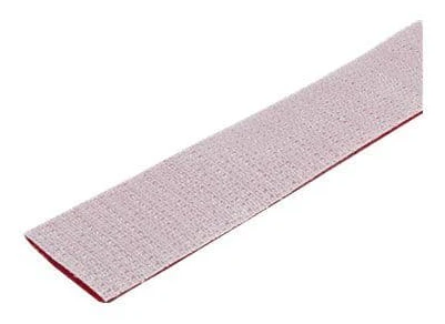 StarTech.com 25ft Hook and Loop Roll, Cut-to-Size Reusable Cable Ties, Bulk Industrial Wire Fastener Tape / Adjustable Fabric Wraps Red / Resuable ...