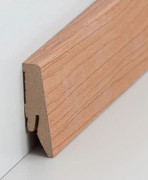 Plint MDF 18 x 58 x 2500 mm Ljus Valnöt av PROVISTON