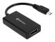 Adapterkabel - HML - HDMI till Micro-USB - HD-visualisering - Enkel installation - Svart