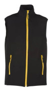 Kroppsvärmare softshell Penduick Gibraltar Bicolore - Svart / Gul