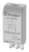 Finder insticksmodul med LED 99.02.0.060.59 grön