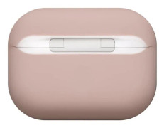 dbramante1928 Costa Rica - Fodral för trådlösa öronsnäckor - återvunnen plast, silikon - rosa sand - för Apple AirPods Pro (2a generation)