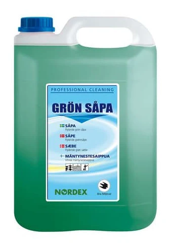 Såpa NORDEX Grönsåpa 5L 3st