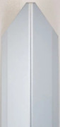 PROVISTON Vinkel skyddslist Aluminium Silver l 40 mm H 40 mm L 1000 mm Ej genombruten