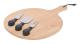 Serving CHEESE BOARD BAMBOO + ACCESSORIES EXCELLENT HOUSEWARE 128004